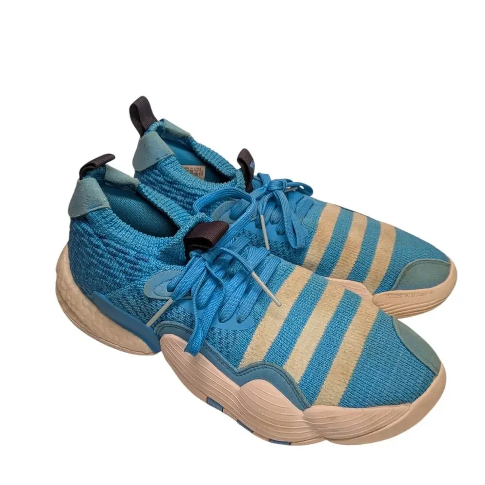 Adidas Trae Young 2 Men’s Basketball Shoe Athletic Sneakers Blue Footwear #479